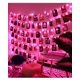 thumbnail image 1 of Guirnalda de Luces para Fotografía, Guirnalda de Luces para Fotografía LED de 10M, Guirnalda de Fotos de Pared, Fiesta, Decoración, Soporte para Fotos de Boda, Tipo de Batería 10 Metros Rosa oso de fresa Electrónica, 1 of 5