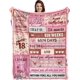 thumbnail image 1 of LHSHID 18 Year Old Girl Birthday Creative Blanket Gift 30x40in, 1 of 9