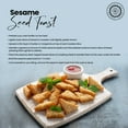 thumbnail image 3 of Pride Of India White Sesame Seeds, Unhulled Whole Seeds, Natural, Gluten Free, 1.25 lbs, 3 of 8