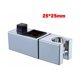 thumbnail image 1 of Soporte de ducha, barra de ducha, asiento elevable, asiento fijo, accesorios de ducha, accesorios de baño, soporte de ducha (tubo cuadrado 25 25 mm), 1 of 5