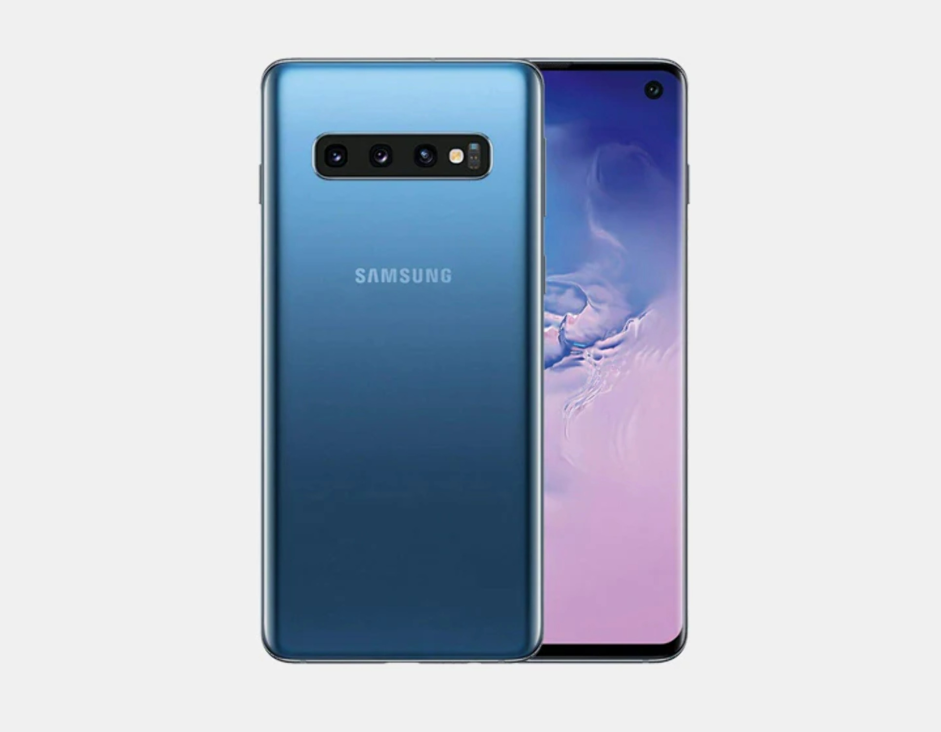 Samsung Galaxy S10 SM-G973F/DS 128GB+8GB Dual SIM GSM Unlocked - Prism Blue - image 4 of 8