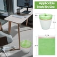 thumbnail image 2 of [8-Roll] 120 pcs 5 Gallon Small Trash Bags, Mini Compostable Strong Bathroom Wastebasket Can Liners trash Bags for Home Office Kitchen, Durable Disposable Clean-up Trash Bags, APL2317, 2 of 5