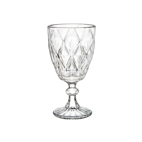 Juego de 6 Copas de Cristal Labrado Vintage VITTORI 245 ml