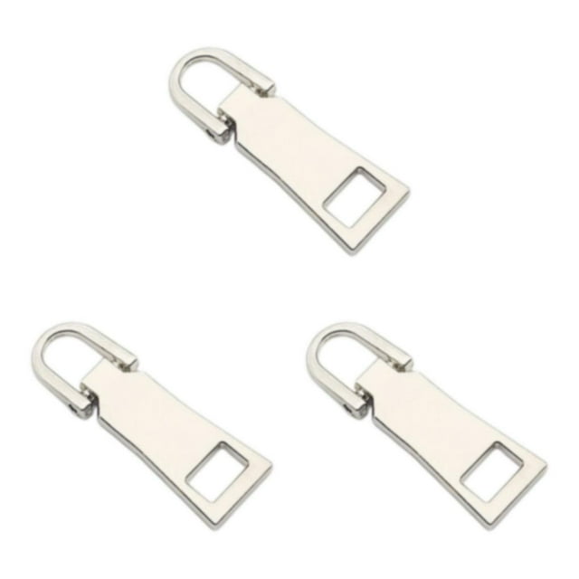 Minnieouse Extractor de cremalleras desmontables de 3 piezas - Solución conveniente y reutilizable Cremalleras metálicas Reemplazo del Type1 NO1