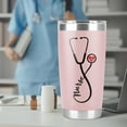 thumbnail image 5 of Best Gifts For Nurses - New Nurse Gifts For Women-Nursing Student Gifts- Nurse Practitioner- Nurse Appreciation Gifts-Nurse Graduation Gifts-Nutrition Facts 20Oz Nurse Cup Tumbler, Pink, 5 of 6