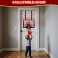 thumbnail image 4 of Indoor Basketball Hoop QDRAGON Over The Door w/ LED Lights, 4 of 9