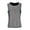 Silver, variant on Men's Stylish Sleeveless Tank Top for Active Trendy Sparkly Vest for Casual Wear and Fitness Activities Men Tank Tops Silver XL