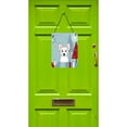 thumbnail image 2 of Winter Holiday Westie Wall or Door Hanging Prints, 2 of 2
