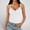 White, variant on Womens Tank Tops with Built in Bra Summer Adjustable Spaghetti Straps Camisole Ribbed Cami Tanks Lace Cami(Beige,XS)
