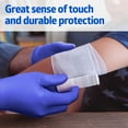 thumbnail image 6 of (2 pack) Medline FitGuard Touch Nitrile Exam Gloves, 100 Count, Large, Blue, 6 of 8