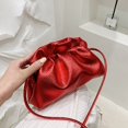 thumbnail image 4 of Bolso de mujer con cordón de color caramelo y personalidad, bolso de hombro sencillo a la moda de primavera y verano, bolso cruzado de color sólido, 4 of 6