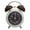 Brown, variant on Kids Alarm Clock Double Bell Clock,Classic Home Cute Battery Operated Analog Mini Round Bedside Desk Alarm Clock,Kid Alarm Clock Gifts For Heavy Sleepers Adults Teenagers Kids