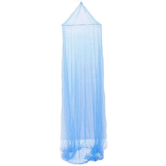 Ayyufe Mosquito Net; Net Tent Decorative Multifunctional Chiffon Round Mosquito Net for Summer; Blue