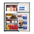thumbnail image 6 of Frestec 3.2 Cu ft Two Door Mini Fridge with Freezer, Stainless Steel, E-Star,FTC30RESS, 6 of 12