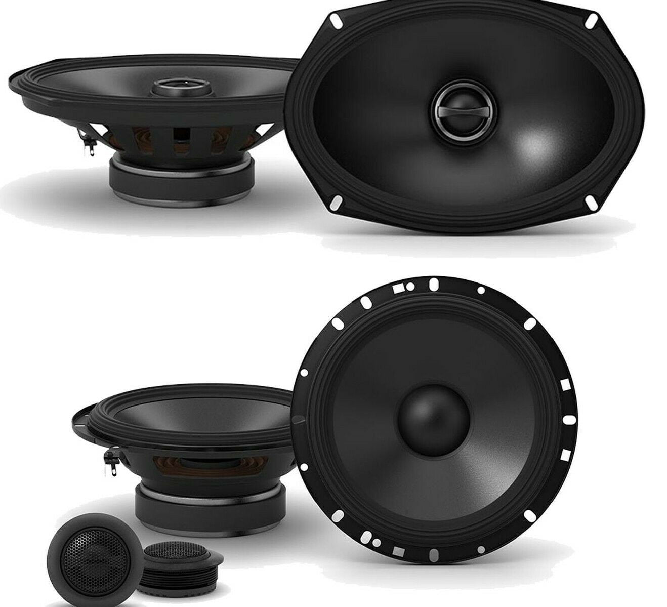 4 x Pioneer TSA6966R 6x9" 420Watt 3Way Car Coaxial Speakers (2 Pairs