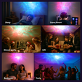 thumbnail image 4 of Astronaut Galaxy Projector Night Light, APP & Remote Control Star Projector for Bedroom Ceiling Home Decor, Adjustable Nebula Lamp, Gift for Kids Teens for Birthday - Blue, 4 of 7