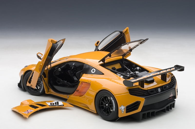 Mclaren 12C GT3 Presentation Car Metallic Orange 1/18 Diecast Model Car by  Autoart