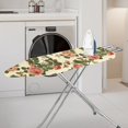 thumbnail image 2 of Kuiaobaty Ironing Board Cover Table Top Home Decoration Non Stick Scorch and Stain Resistant Iron Dust Cover Standard Size 15 x 54 Inch, Butterfly Leaf Peony Flower Pattern, 2 of 5