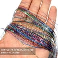 thumbnail image 4 of Kit de Mèches de Cheveux, Kit de Mèches de Cheveux Pailletés Applications Larges pour Fête, 4 of 8