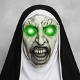 thumbnail image 1 of Máscara De Látex De Halloween Máscara Monja Resplandeciente Xtellar blanco, 1 of 4