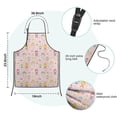 thumbnail image 7 of Fairy Tale Princess Pattern Kids Aprons for Girls and Boys,Adjustable Neck Strap Toddler Aprons for Kids Cooking Baking, 7 of 7