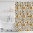 thumbnail image 3 of Spring Daisy Shower Curtain, Waterproof Shower Curtains for Bathroom, Country Vintage Yellow White Floral Leaf Washable Fabric Bathtub Curtain Set Bath Decor with 12 Hooks 48"x72", 3 of 8