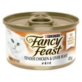 thumbnail image 1 of Fancy Feast Pate Tender Liver & Chicken, Wet Cat Food 85g, 1 of 8