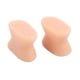 thumbnail image 3 of 2 piezas pie del pie sepador ajustador Hallux Corrector de los pies juanete Protector color de piel Colcomx Separadores de dedos de los pies, 3 of 6