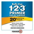 thumbnail image 2 of White, Zinsser Bulls Eye 1-2-3 Water-Based Primer Spray -2008, 13 oz, 2 of 8