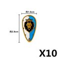 thumbnail image 1 of Bloques de construcción militares, figuras de soldados, juguetes, caballeros medievales, escudo con armas, chaleco, equipos de bandera, la guerra de las rosas, cruzados, 1 of 4
