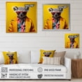 thumbnail image 4 of Designart "Koala in Yellow Suit I" Animals Framed Wall Art Decor - Modern Yellow Koala Living Room Framed Canvas Art, 4 of 6