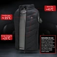 thumbnail image 6 of Spostyle Teenager Boys Girls Heated Vest USB Charging Children Heating Jacket Smart Heated Coat Outdoor Kids Birthday, Christmas Gifts For 110-170cm Height, 6 of 7