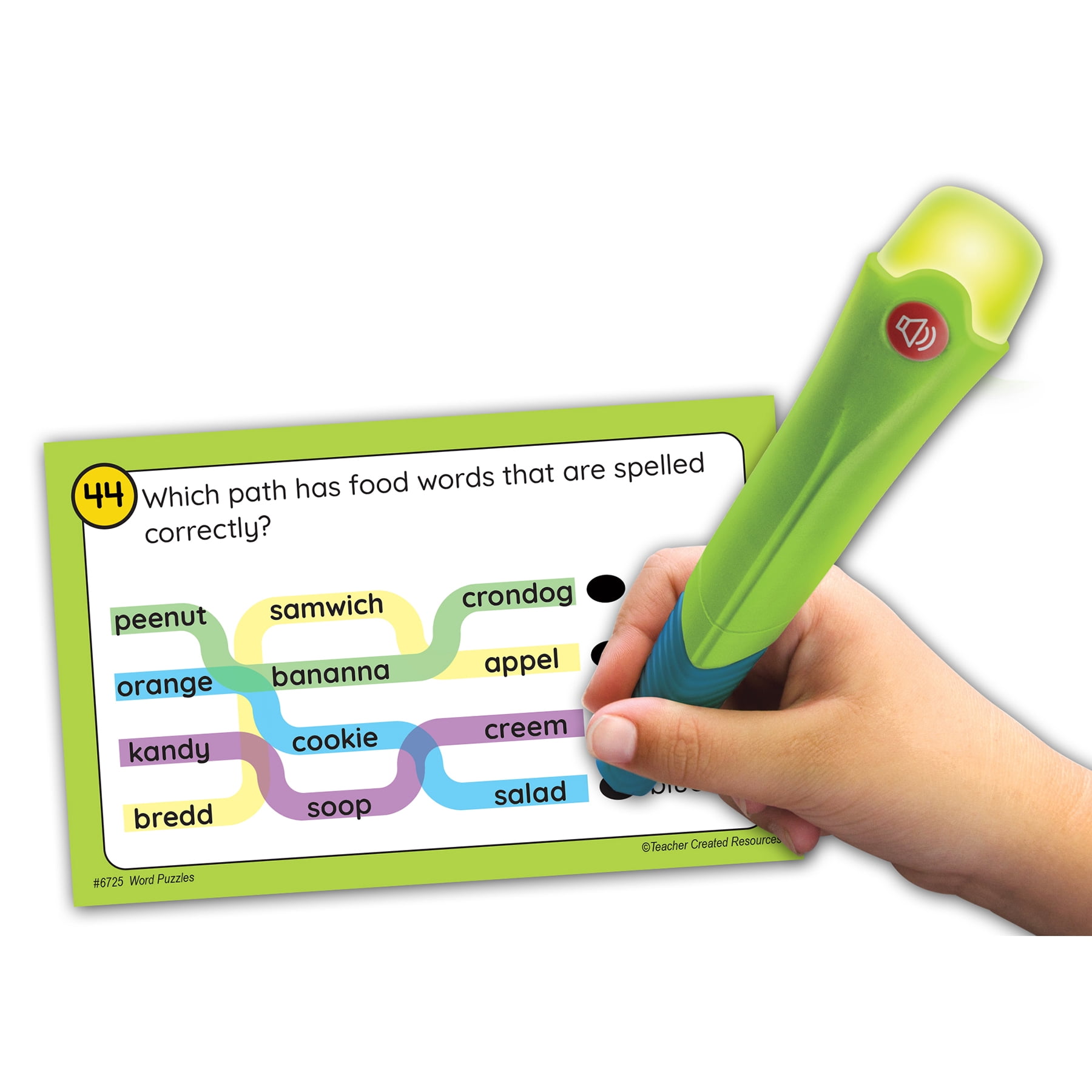 Teacher Created Resources Power Pen Play: Word Puzzles, Grade 2-3