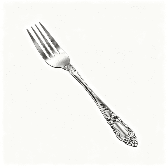EXLEAF 12Pcs Dinner Forks,Stainless Steel,7.5"Es,Flatware,Dishwasher Safe,Rustproof Durable Elegant Design Stainless Steel Forks