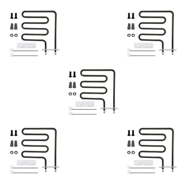 Ruiboury Electric Smoker With Powerful Heating Element Made With Stainless Steel 5Set