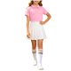 thumbnail image 2 of Odeerbi Niñas 3 Piezas Preppy Vestido Tenis Camisa de Golf y Falda Plisada Con Set de Uniforme de La Escuela de Las Medias, 2 of 9