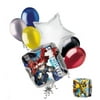 7 pc Transformers Optimus Prime & Bumblebee Balloon Bouquet Super Decoration