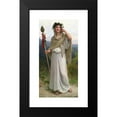thumbnail image 2 of William Bouguereau 9x14 Black Modern Framed Museum Art Print Titled - Priestess of Bacchus (1894), 2 of 5