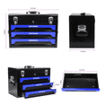 thumbnail image 4 of ARTMAN 439 Piece Mechanics Tool Set, 3 Drawer Heavy Duty Portable Toolbox Storage Case with Drawer for Garage Workshop Repair Shop, 4 of 12