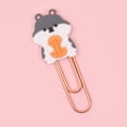 thumbnail image 4 of páginas de oficina con clips - Set de marcapáginas Hamster, 4 of 5