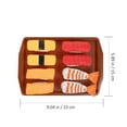 thumbnail image 4 of CUITING 37pcs Sushi Restaurant Pretend Play Set Children’s Pretend Food Toy Simulation Sushi Toy, 4 of 6