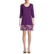 The Pioneer Woman 3/4 Sleeve A-Line Dress, Womens