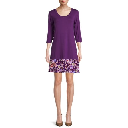 The Pioneer Woman 3/4 Sleeve A-Line Dress, Womens