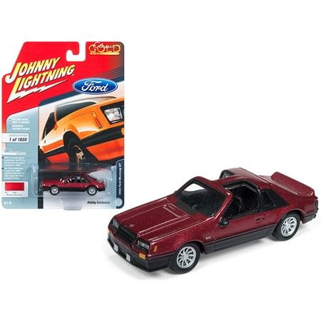 1982 Ford Car - 1982 Ford Mustang GT 5.0 Medium Red Poly