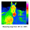 thumbnail image 1 of Thermal Imager, 2.8Inch Thermal Imager Infrared Camera, 320X240, ‑40℃ To +300℃, Built in SPI Flash Chip, USB C Charging, 1 of 7