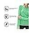 thumbnail image 4 of Womens Long Sleeve UPF 50+ UV Sun Protection Shirts Rash Guard Swim T-Shirt Quick Dry for Outdoor Hiking, 4 of 5
