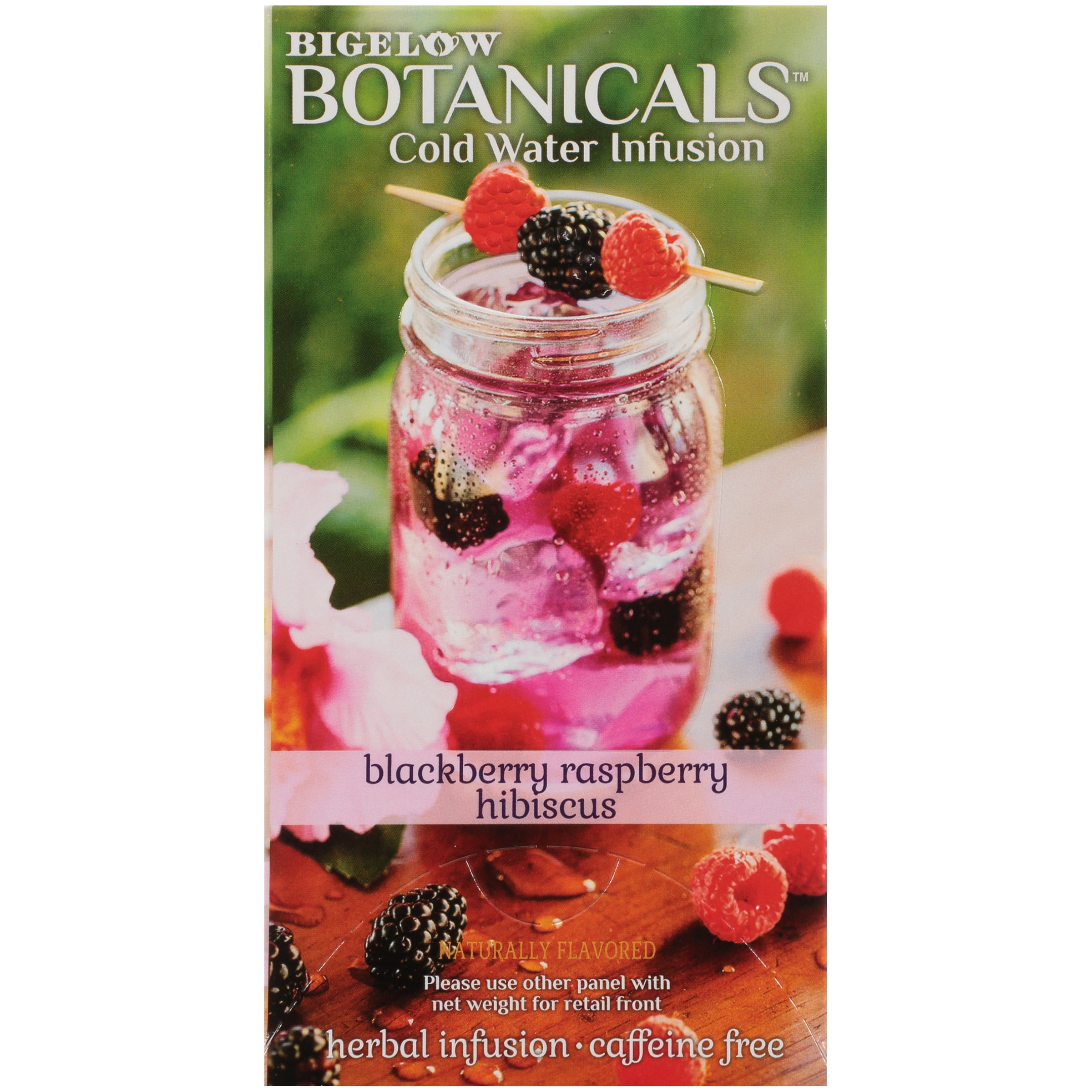 Bigelow Botanicals Cold Water Infusion Benefits Bigelow Botanicals Cold Water Herbal Infusion, Blackberry Raspberry