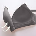 thumbnail image 6 of WCJM Gray Bras For Women No Underwire Adjustable Bras Full Coverage Support Bralette Plus Size Everyday Bra, 6 of 6