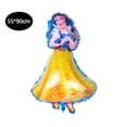 thumbnail image 3 of Globo grande de princesa Disney de 90 x 55 cm, diseño de Blancanieves, Cenicienta y Elsa, decoración para fiestas de cumpleaños de niñas, regalo global para niños, 3 of 5