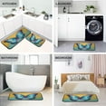 thumbnail image 5 of GZHJMY Kitchen Rugs 2 Piece Waterproof Non Slip Kitchen Mat Colorful Butterfly Kitchen Rug Set for Sink Office Kitchen Cafe, 19.7"x47.2"+19.7"x27.6" Carpet Runner, 5 of 7